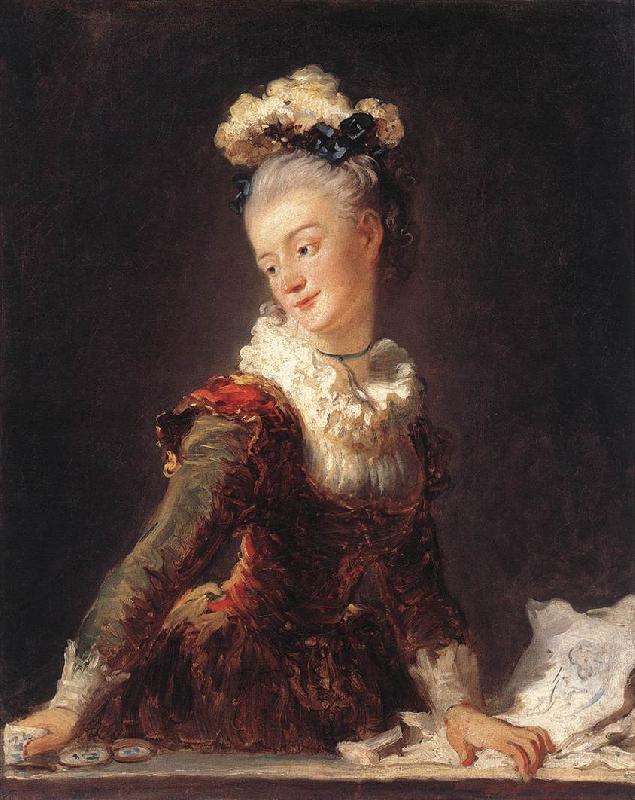 Jean Honore Fragonard Marie-Madeleine Guimard, Dancer Sweden oil painting art